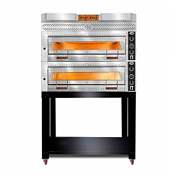 Double electric pizza oven 105x105cm - GMG