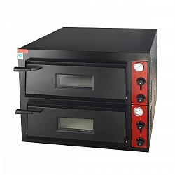 Double electric pizza oven 60x60cm - Ital Form